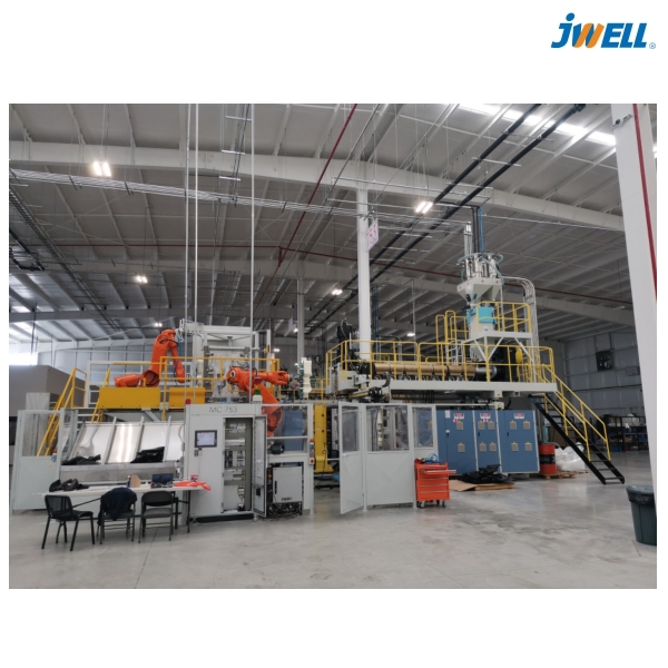Security precautions for Extrusion Blow Moulding Device